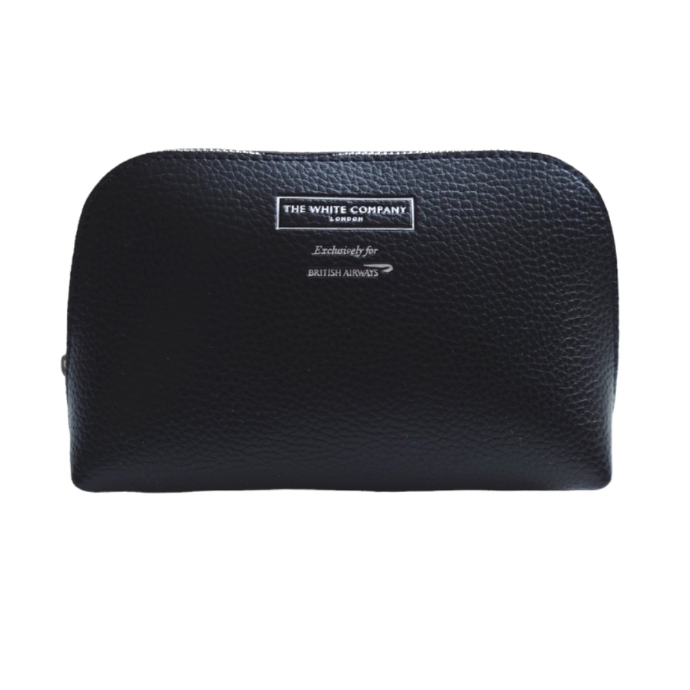 THE WHITE COMPANY LONDON for British Airways Business Class Travel Cosmetic Bag